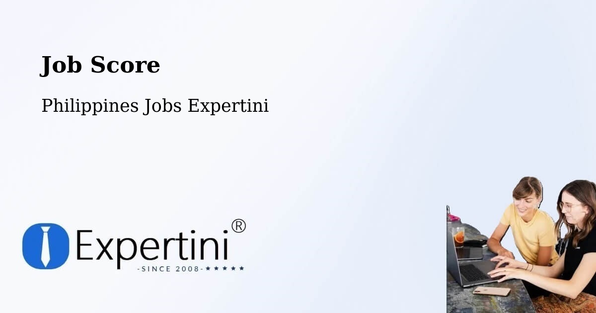 Job Score - Philippines Jobs Expertini